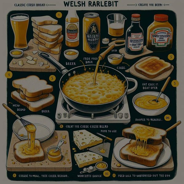 How to Prepare Classic Welsh Rarebit with the Perfect Cheese Blend?