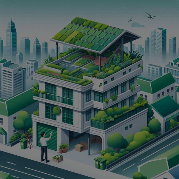 What's the Best Method for Installing a Green Roof on a City Townhouse?