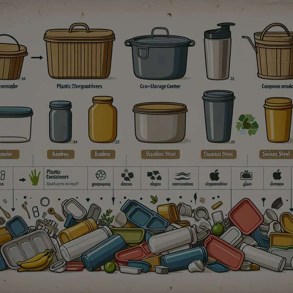 What Are the Best Eco-Friendly Substitutes for Plastic Storage Containers?