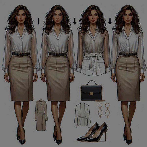 What Are the Best Ways to Incorporate Sheer Sleeves into a Conservative Work Outfit?